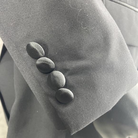 Jos A Bank Travelers Men’s 42R Black Tuxedo Dinner Jacket Tailored Fit $795 NWT - Picture 5 of 9